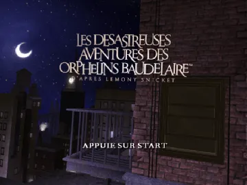 Lemony Snicket's A Series of Unfortunate Events screen shot title
